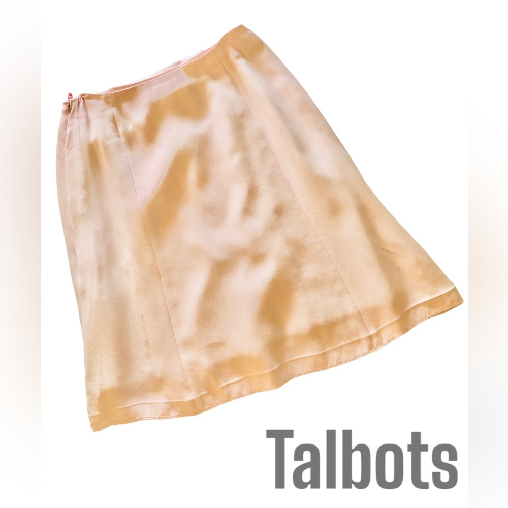 Sz 10P Silk Talbots Skirt